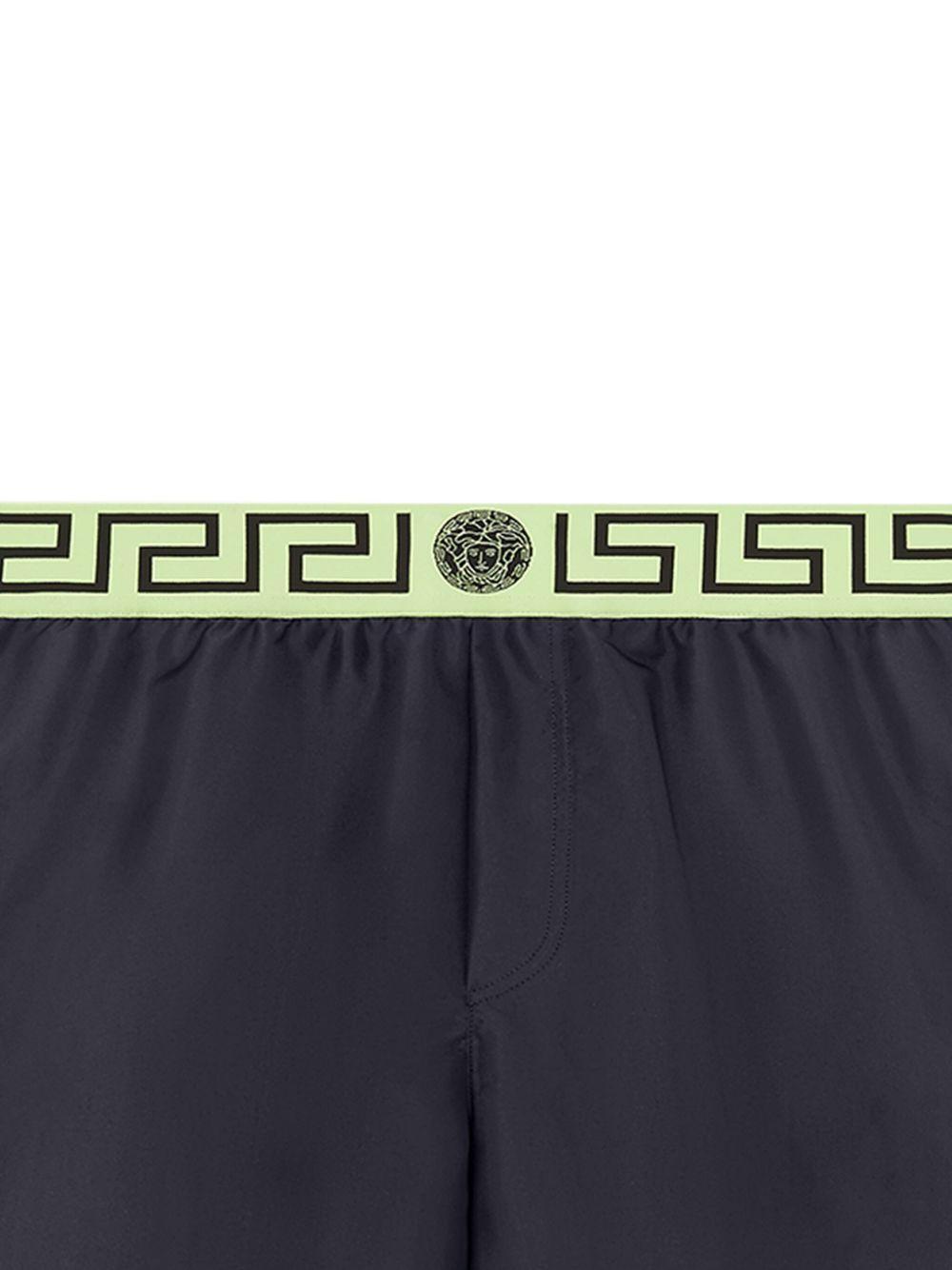 Greca-jacquard swim shorts Product Image