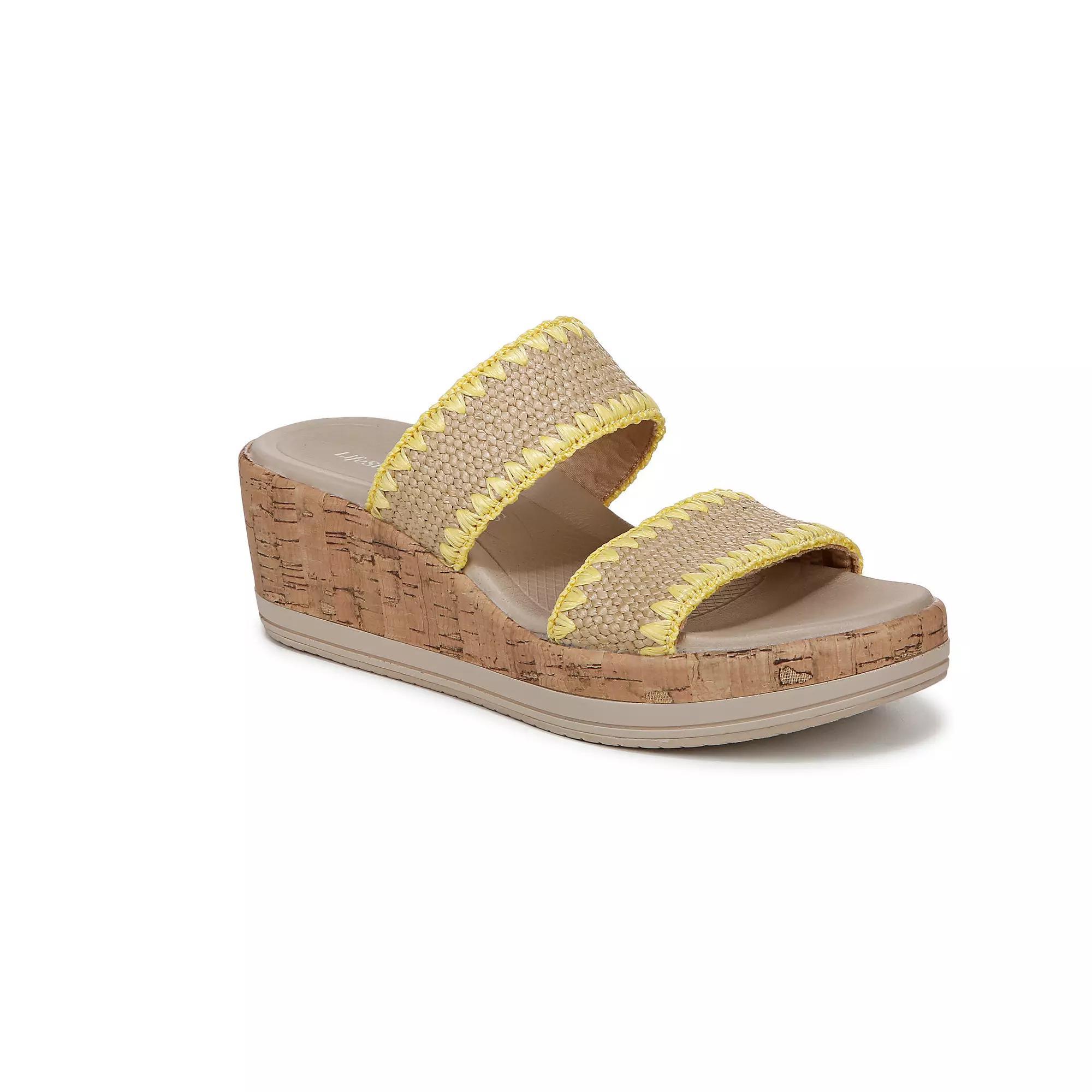 LifeStride Resort Womens Wedge Sandals Product Image