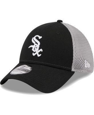 Men's New Era Black Chicago White Sox Team Neo 39THIRTY Flex Hat, Size: Large/XL Product Image