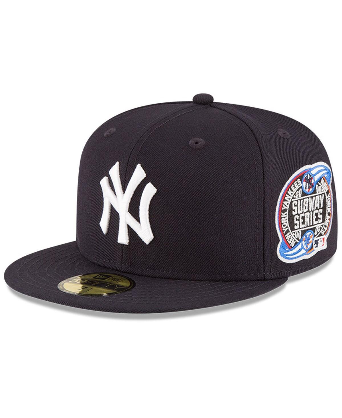 Men's New Era Navy New York Yankees World Series Wool Team 59FIFTY Fitted Hat, Size: 7, Blue Product Image