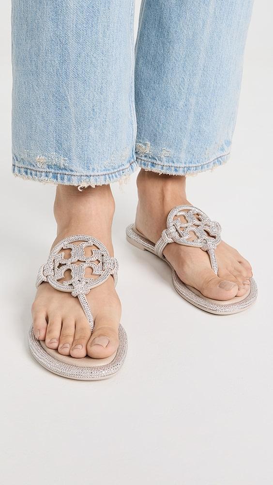 Tory Burch Miller Knotted Pave Sandals | Shopbop Product Image