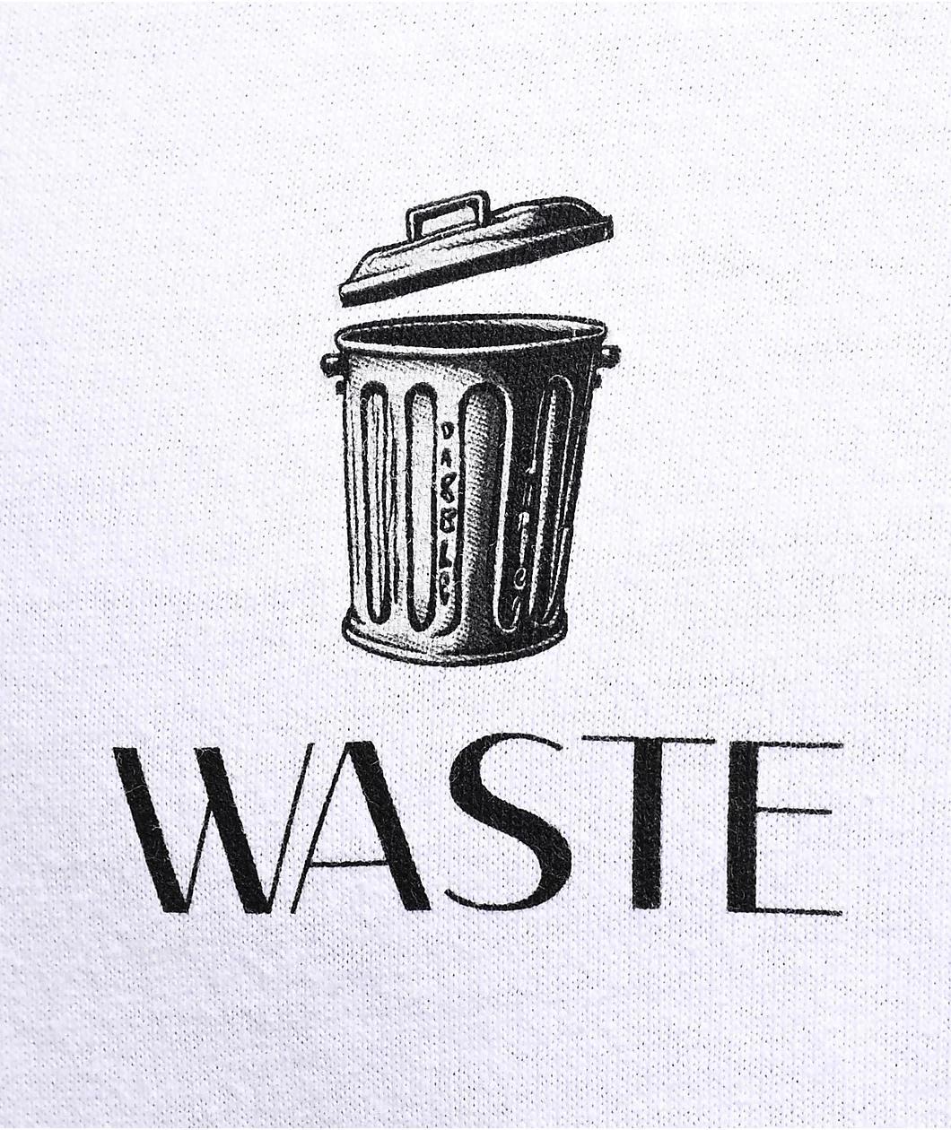 iDabble VM Waste White T-Shirt Product Image