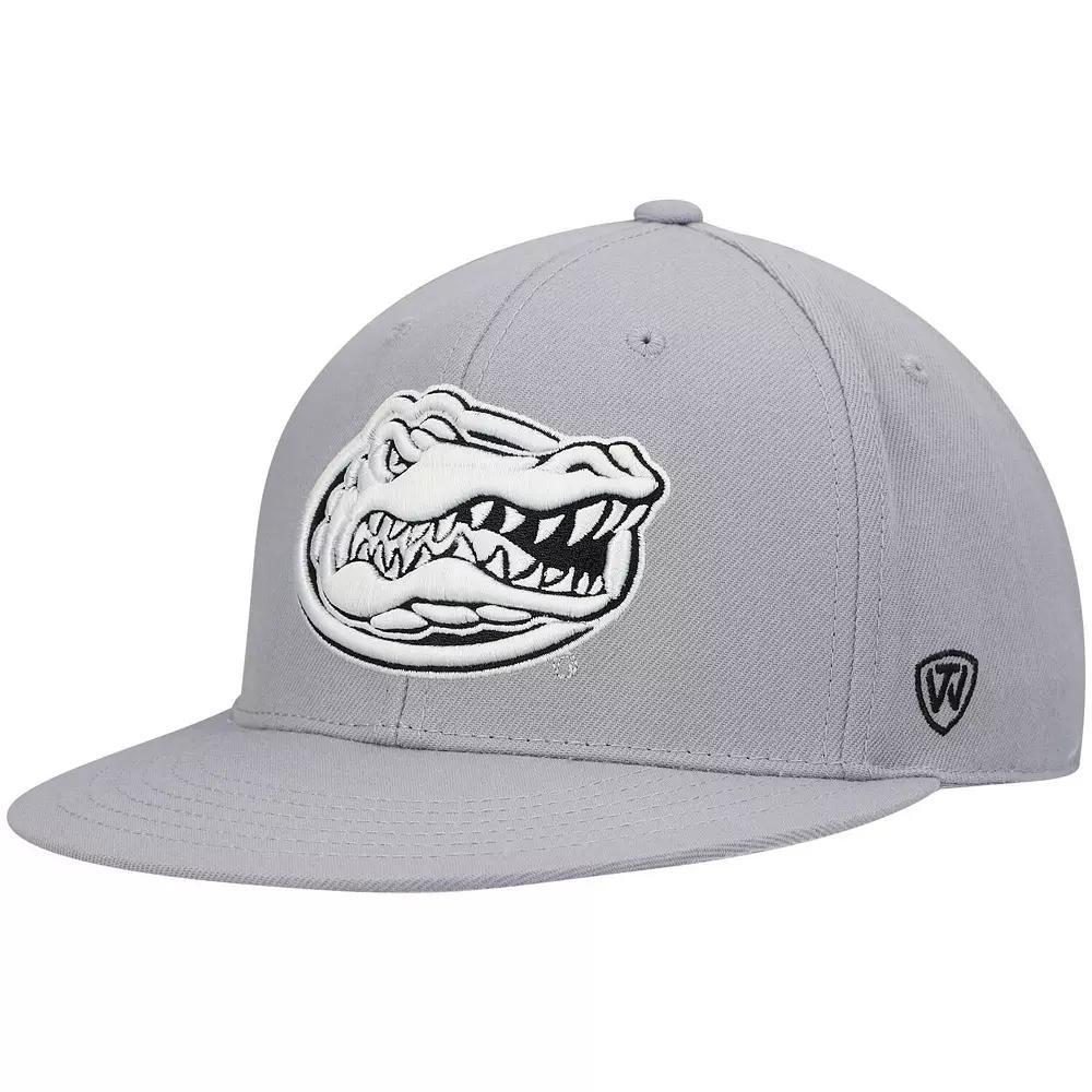 Men's Top of the World Gray Florida Gators Fitted Hat, Size: 7 5/8, Grey Product Image