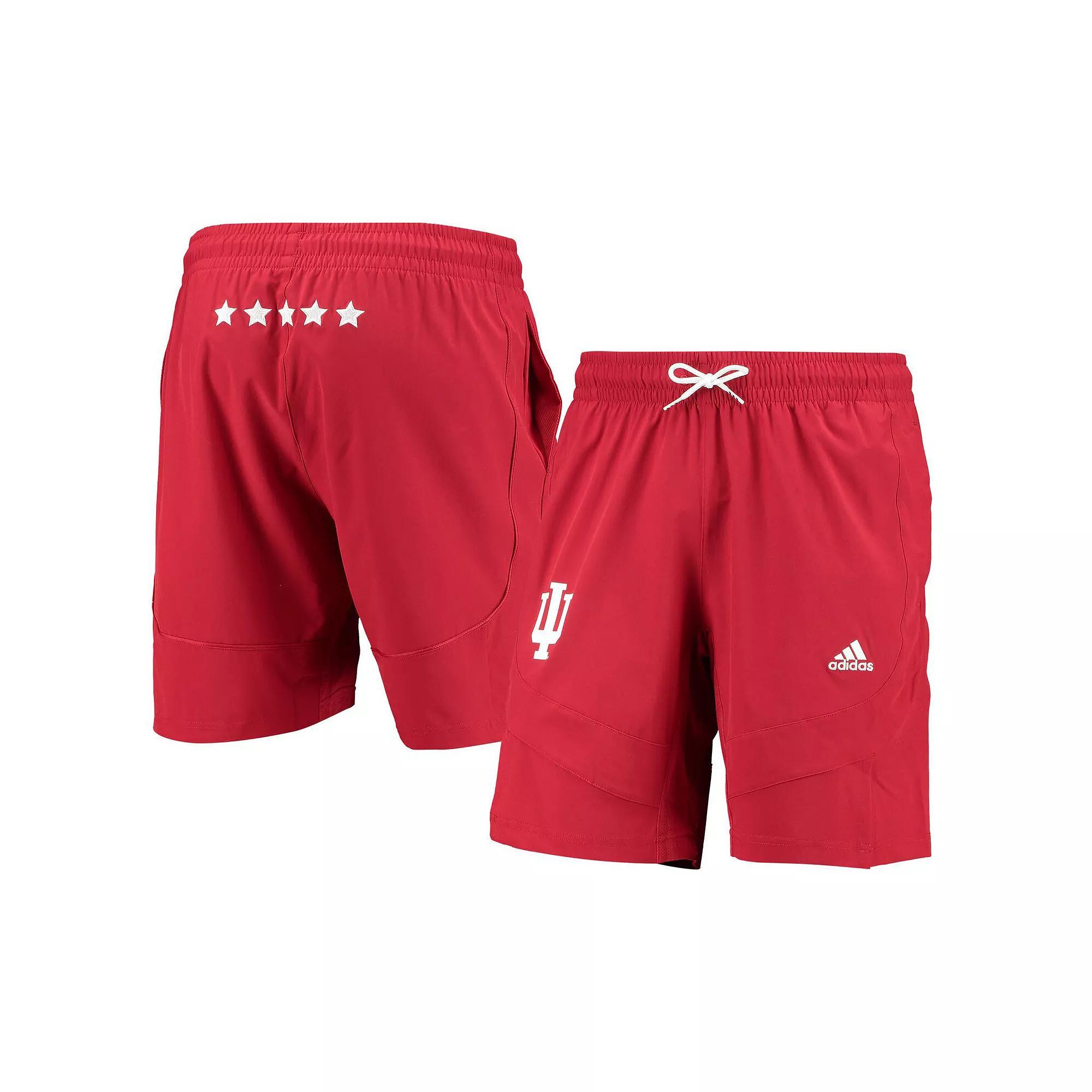 Men's adidas Crimson Indiana Hoosiers Swingman AEROREADY Basketball Shorts, Size: 2XL, Red Product Image