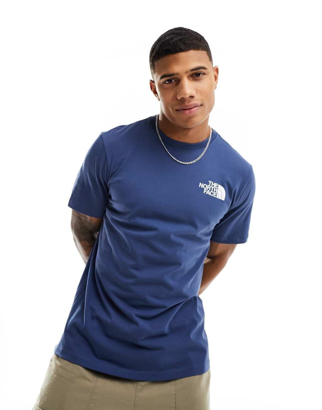 The North Face NSE box back print T-shirt Product Image