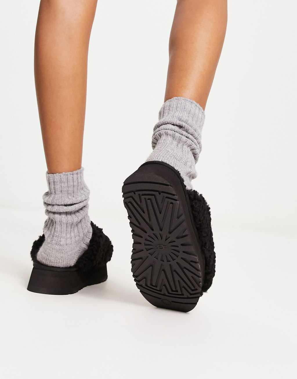 UGG Maxi Curly Platform slides Product Image