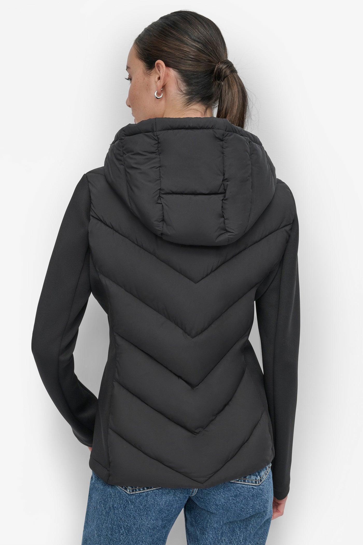 MIXED MEDIA LIGHT WEIGHT PUFFER Product Image
