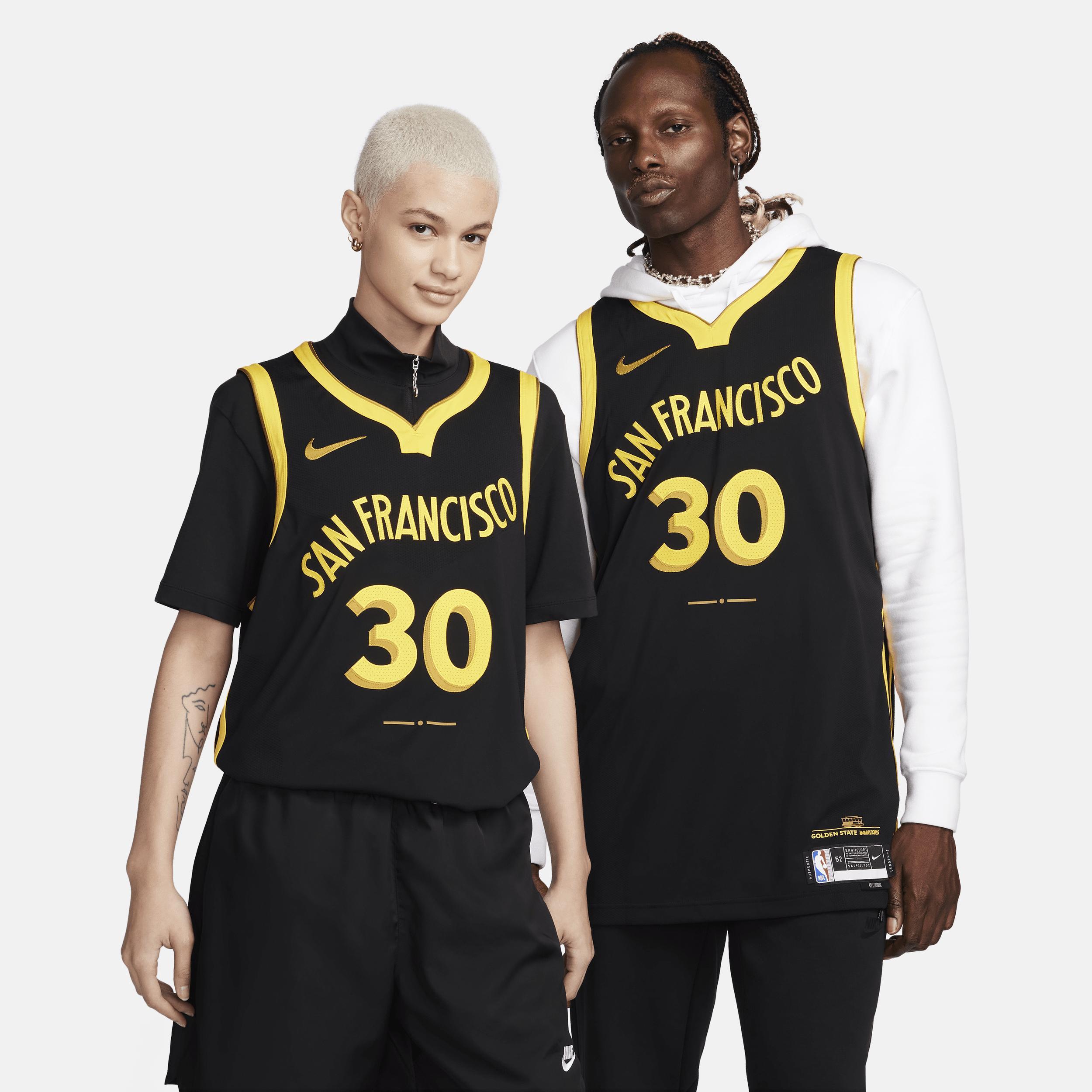 Stephen Curry Golden State Warriors 2023/24 City Edition Men's Nike Dri-FIT ADV NBA Authentic Jersey Product Image
