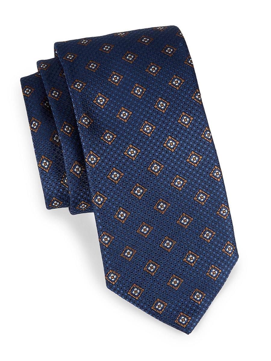Mens Medallion Silk Tie Product Image