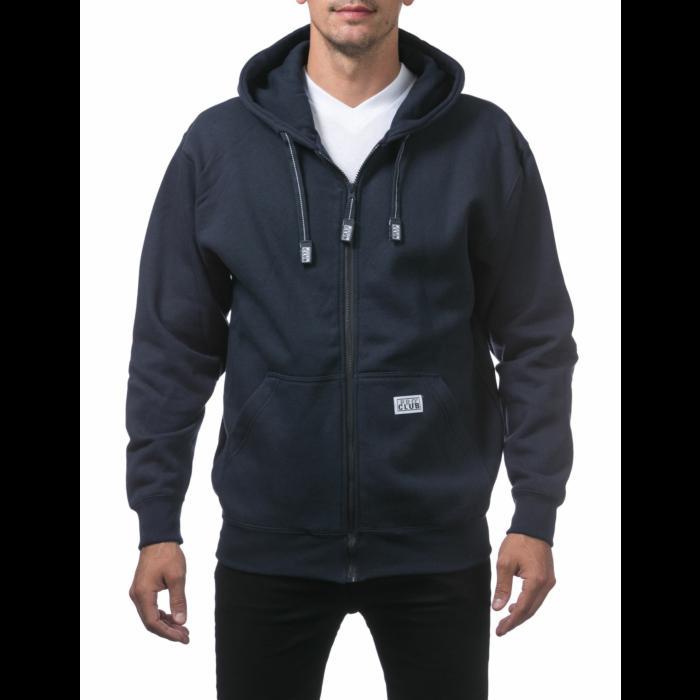 Pro Club Men's Heavyweight Full Zip Fleece Hoodie Product Image