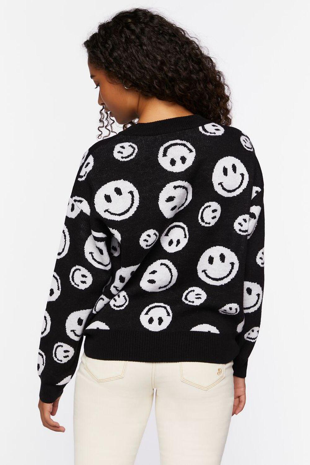 Happy Face Crew Sweater | Forever 21 Product Image