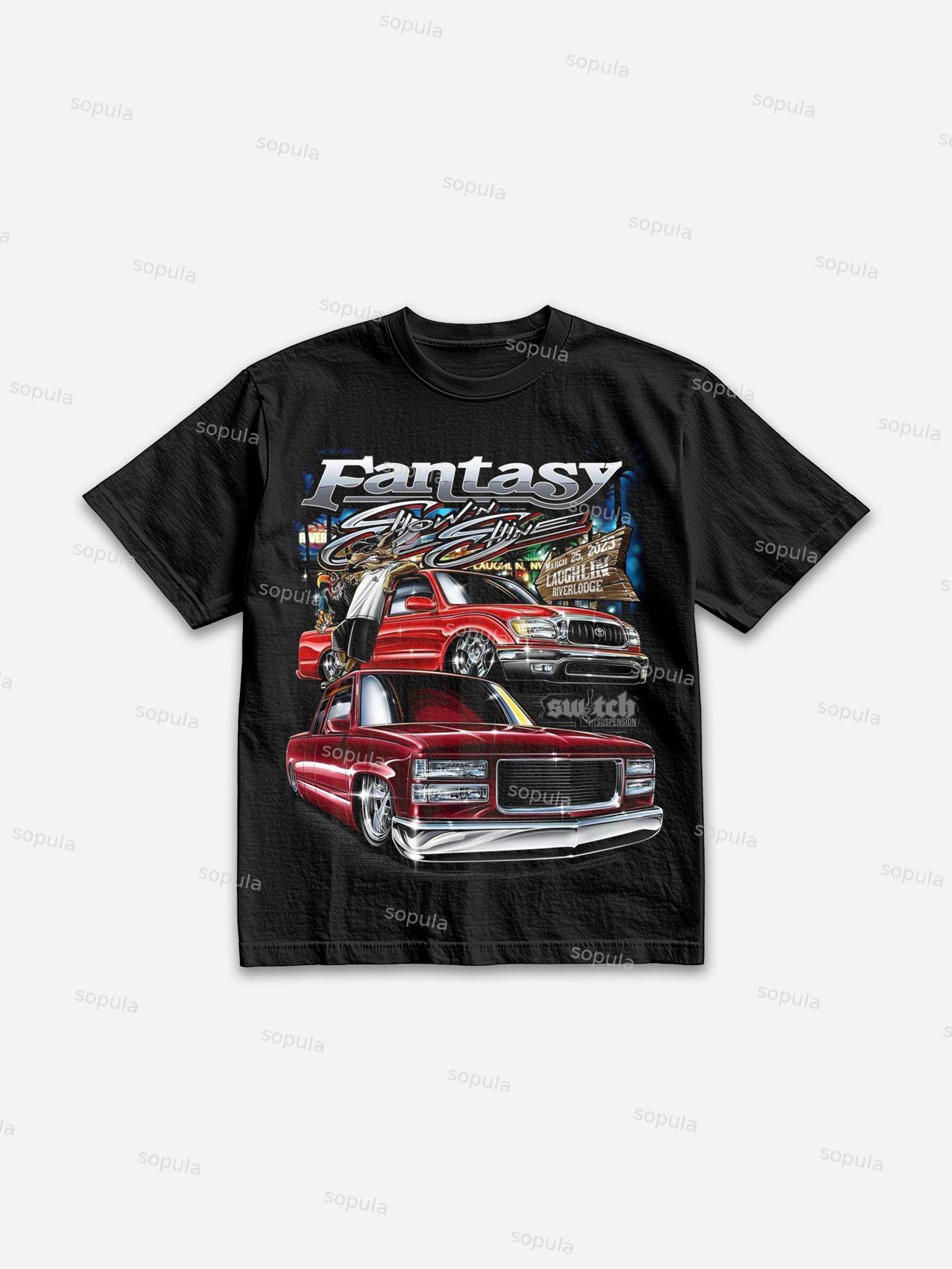 Y2k Retro Style Creative Dice Cotton T-shirt Product Image