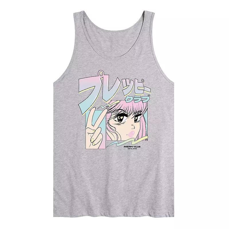 Mens Anime Preppy Club Tank Top Product Image