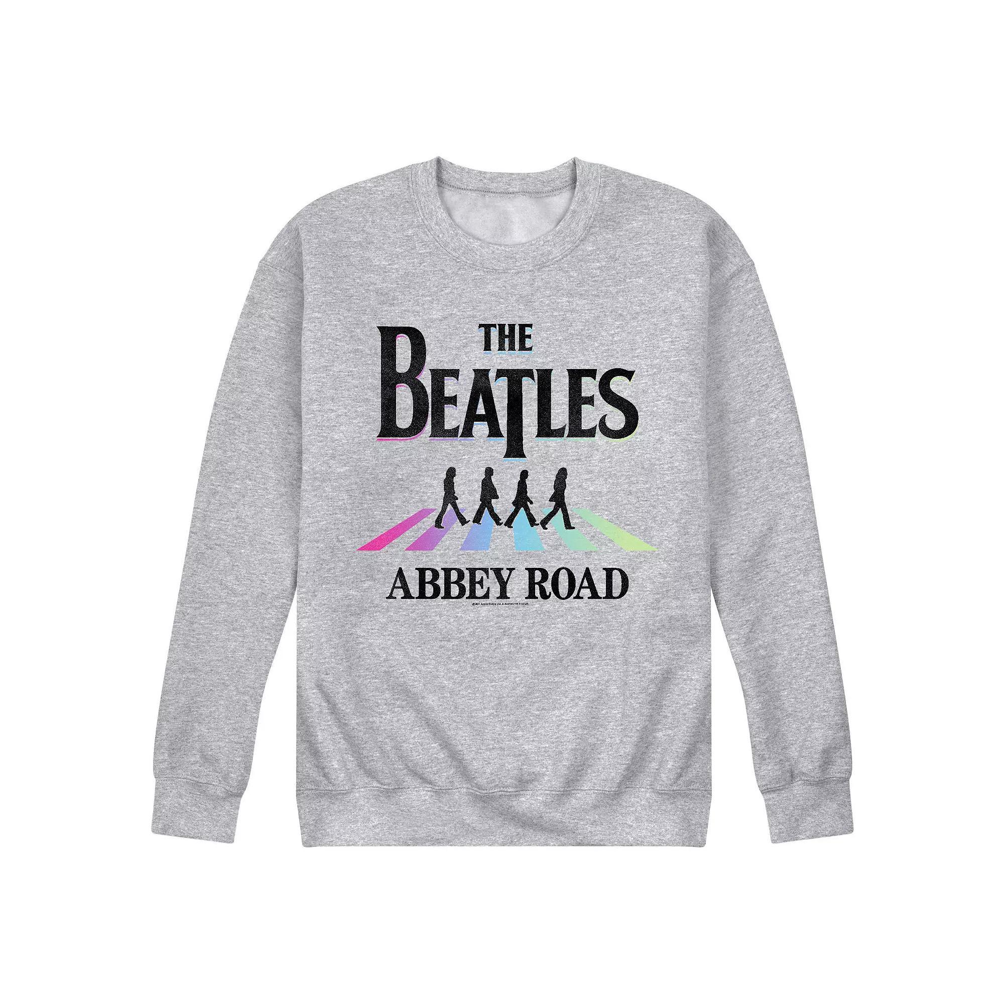 Mens The Beatles Abbey Road Colors Sweatshirt Product Image