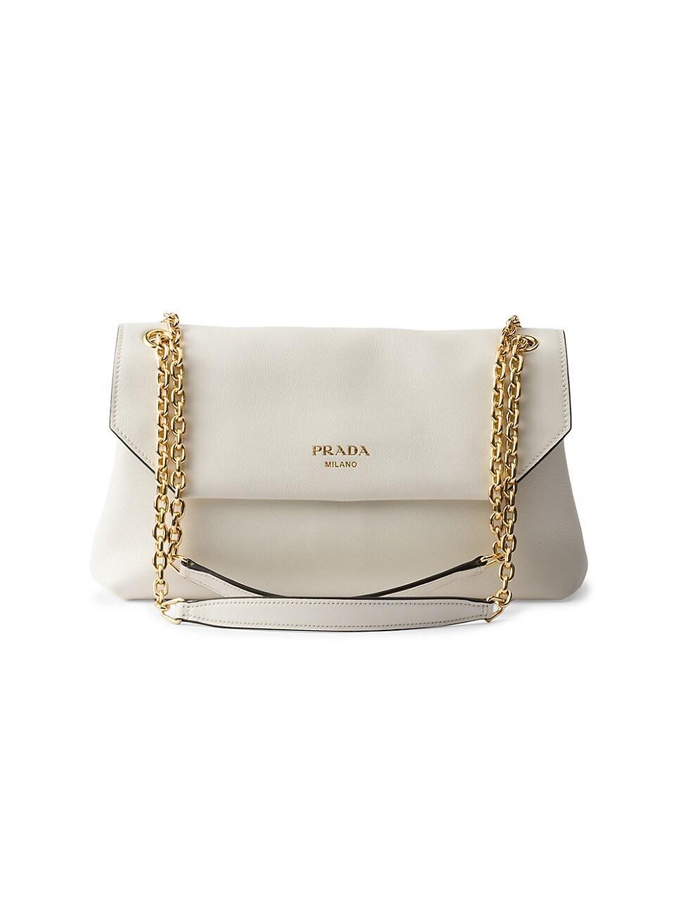 Womens Medium Leather Shoulder Bag Product Image