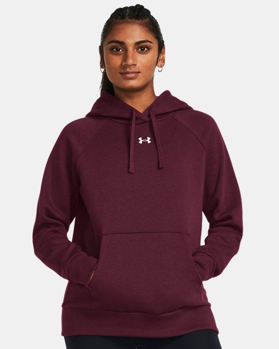 Women's Under Armour Rival Fleece Hoodie, Size: Medium, Green Green Product Image