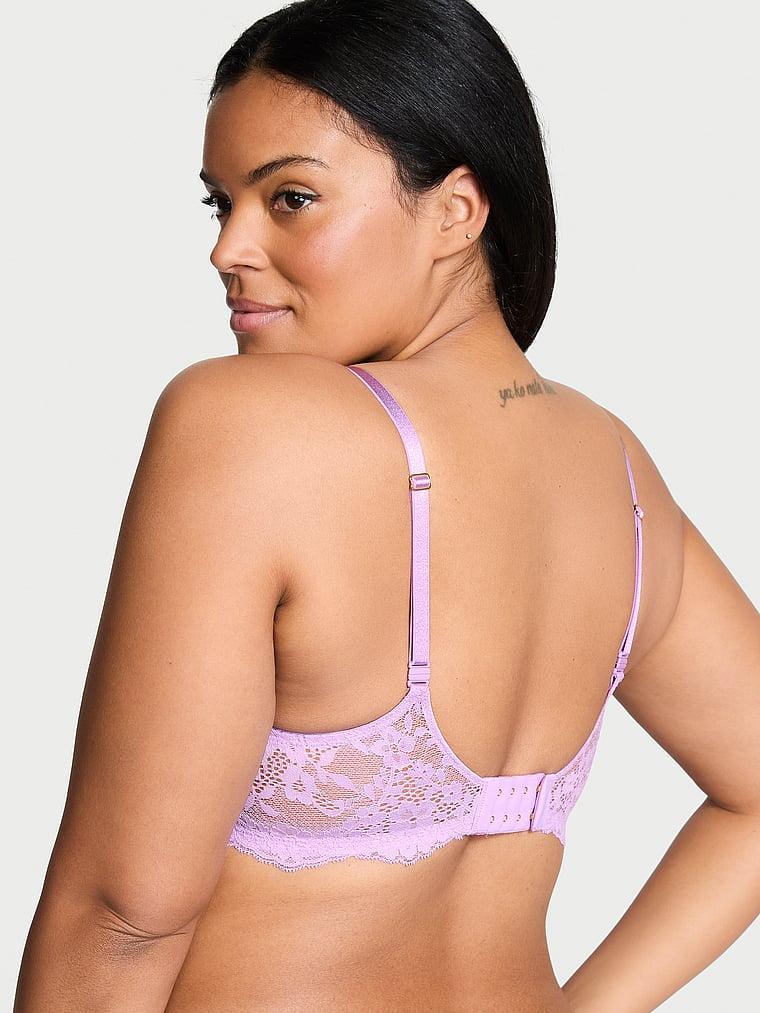 Lace Lightly Lined Classic Coverage Demi Bra Product Image