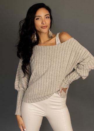 Ciara Top in Oat Female Product Image