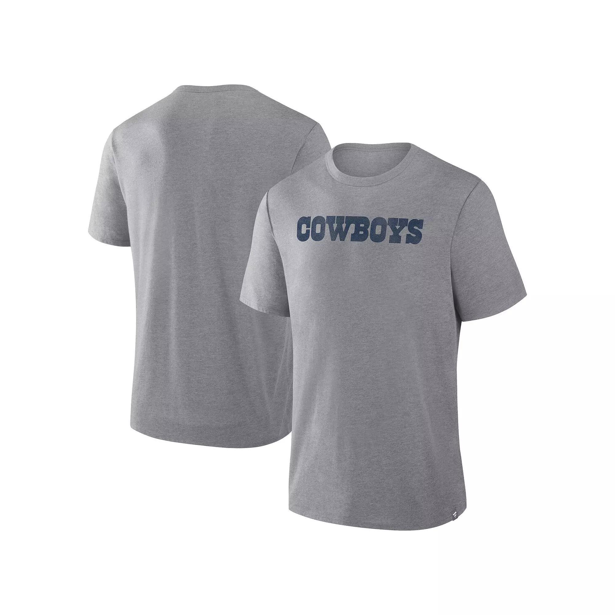 Men's Fanatics  Heather Gray Minnesota Vikings Tri-Blend T-Shirt, Size: 2XL, Grey Product Image