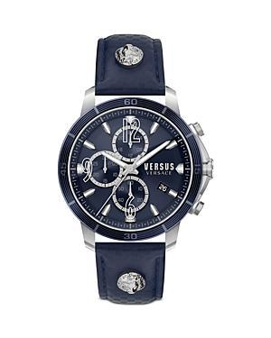 VERSUS Versace Versace Men's Two-Tone Leather Strap Watch, 46mm in Two Tone at Nordstrom Product Image