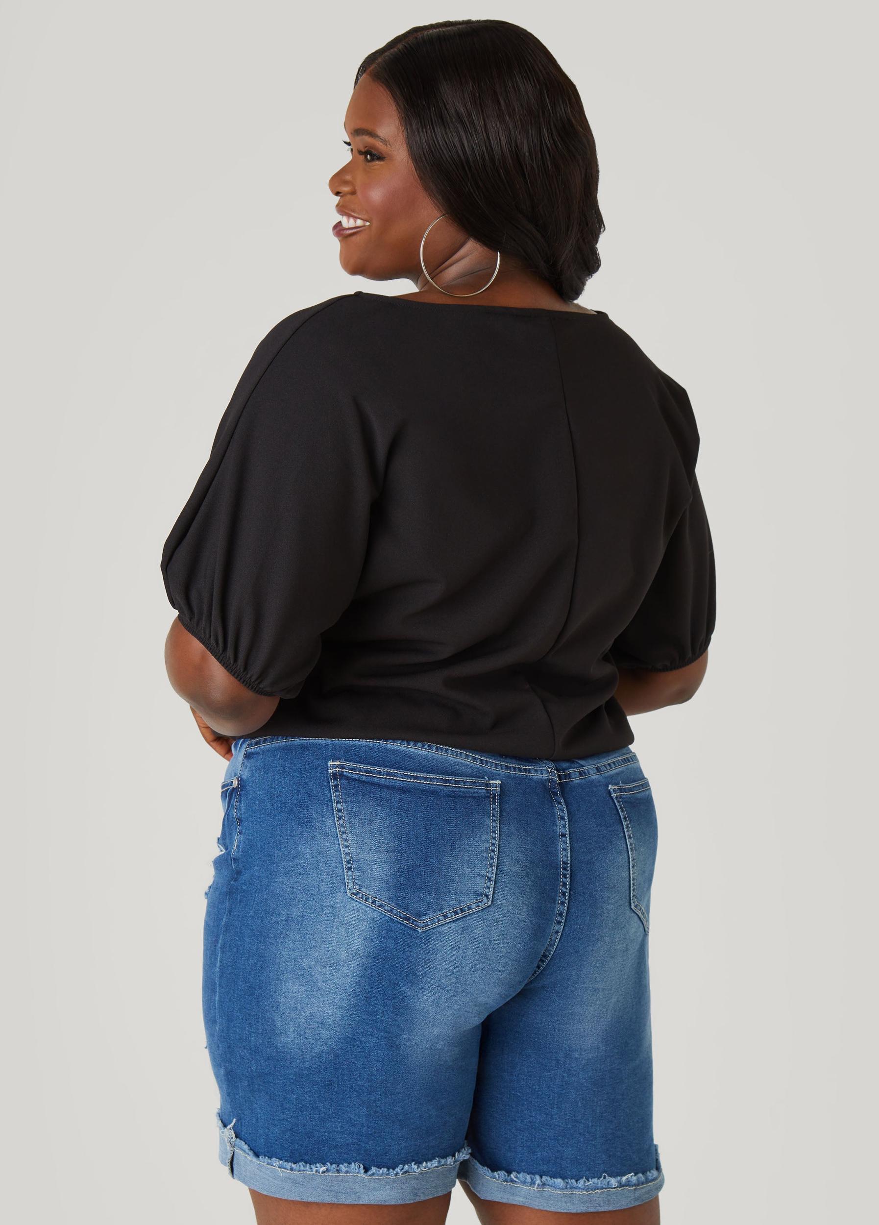 Cropped Bubble Top Product Image
