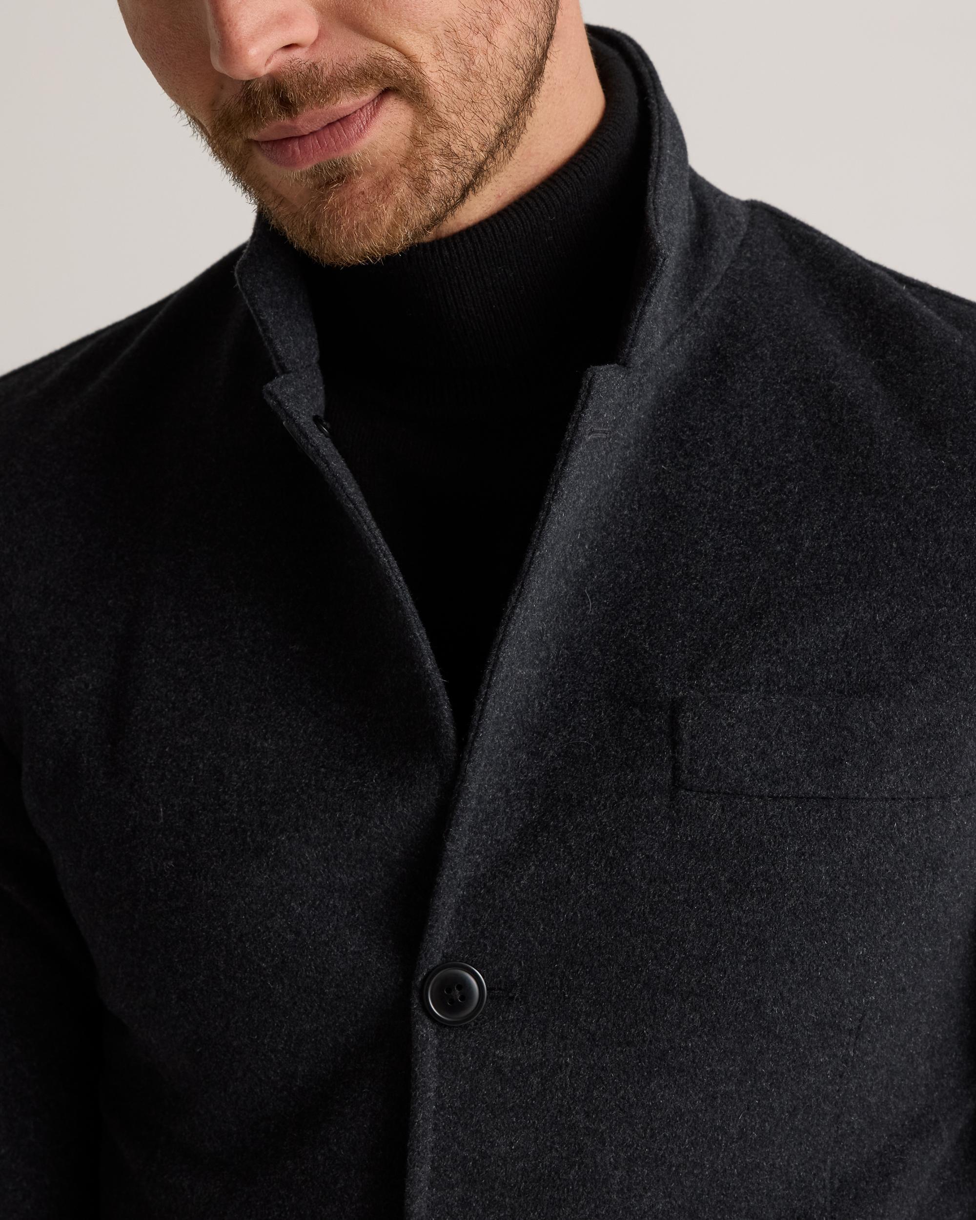 Quince | Men's 100% Mongolian Cashmere Stand Collar Blazer Product Image
