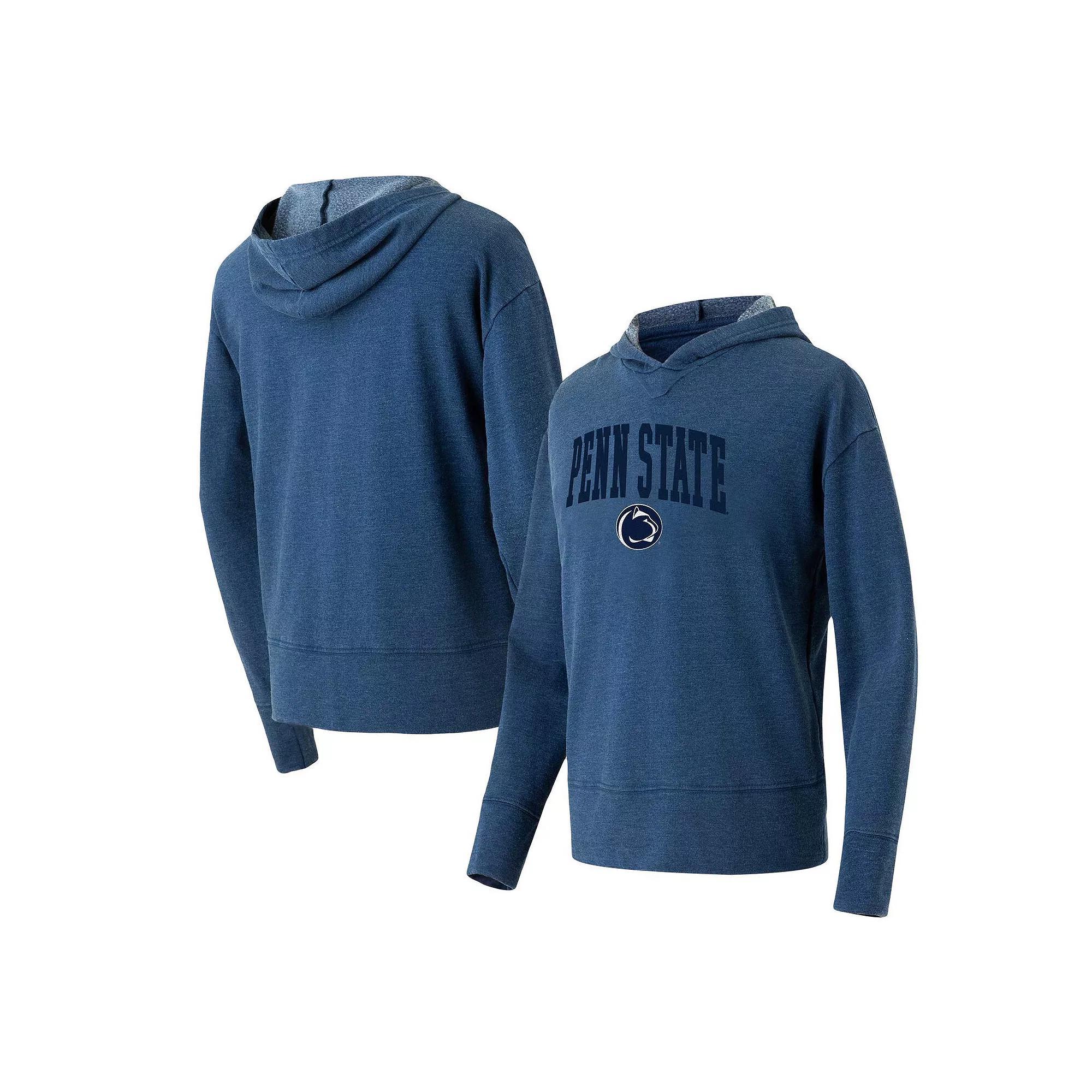 Women's Concepts Sport Navy Penn State Nittany Lions Volley Long Sleeve Hoodie T-Shirt, Size: Large, Blue Product Image