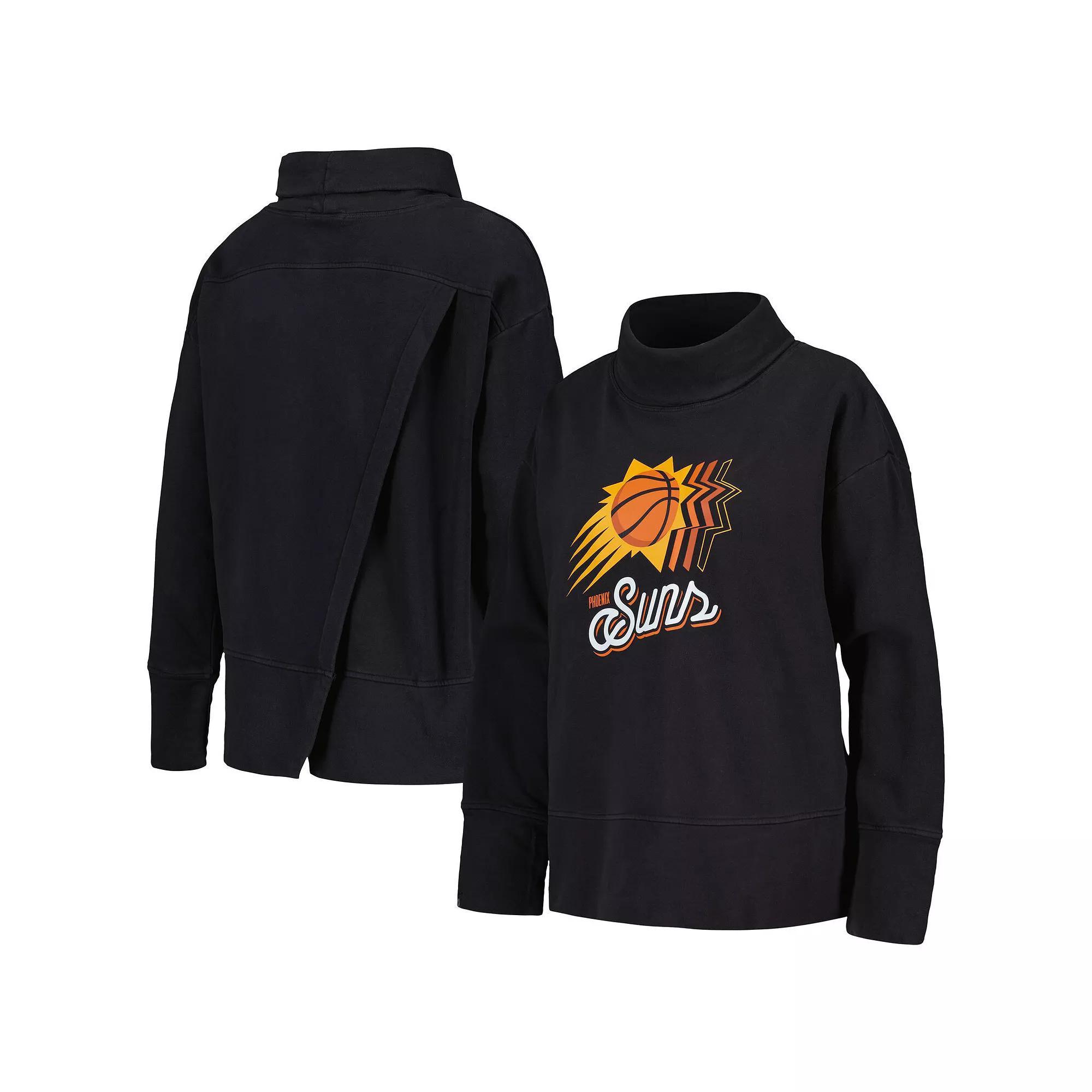 Womens Levelwear Black Phoenix Suns Sunset Pullover Sweatshirt Product Image
