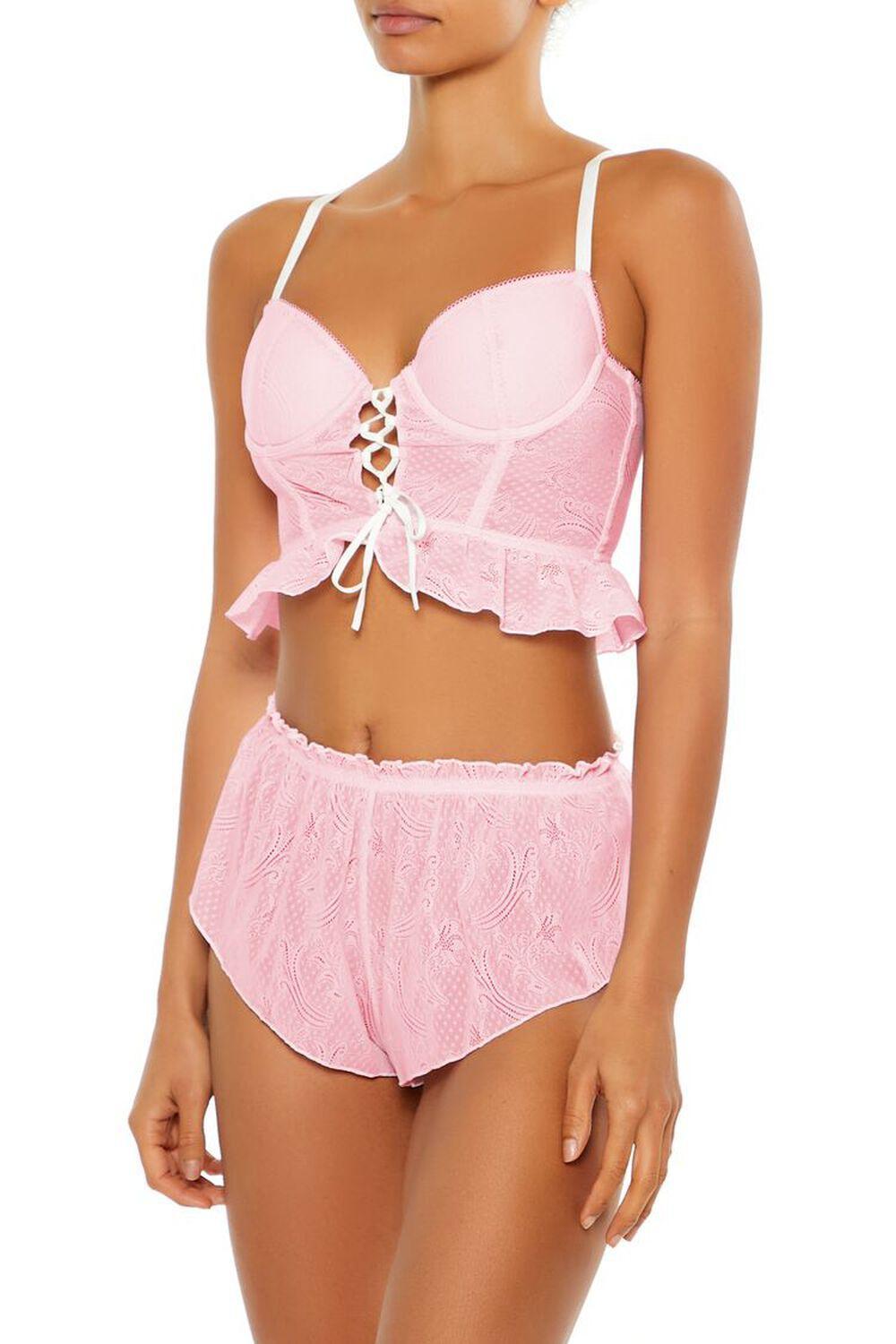 Ruffle Mid-Rise Shortie Panties | Forever 21 Product Image