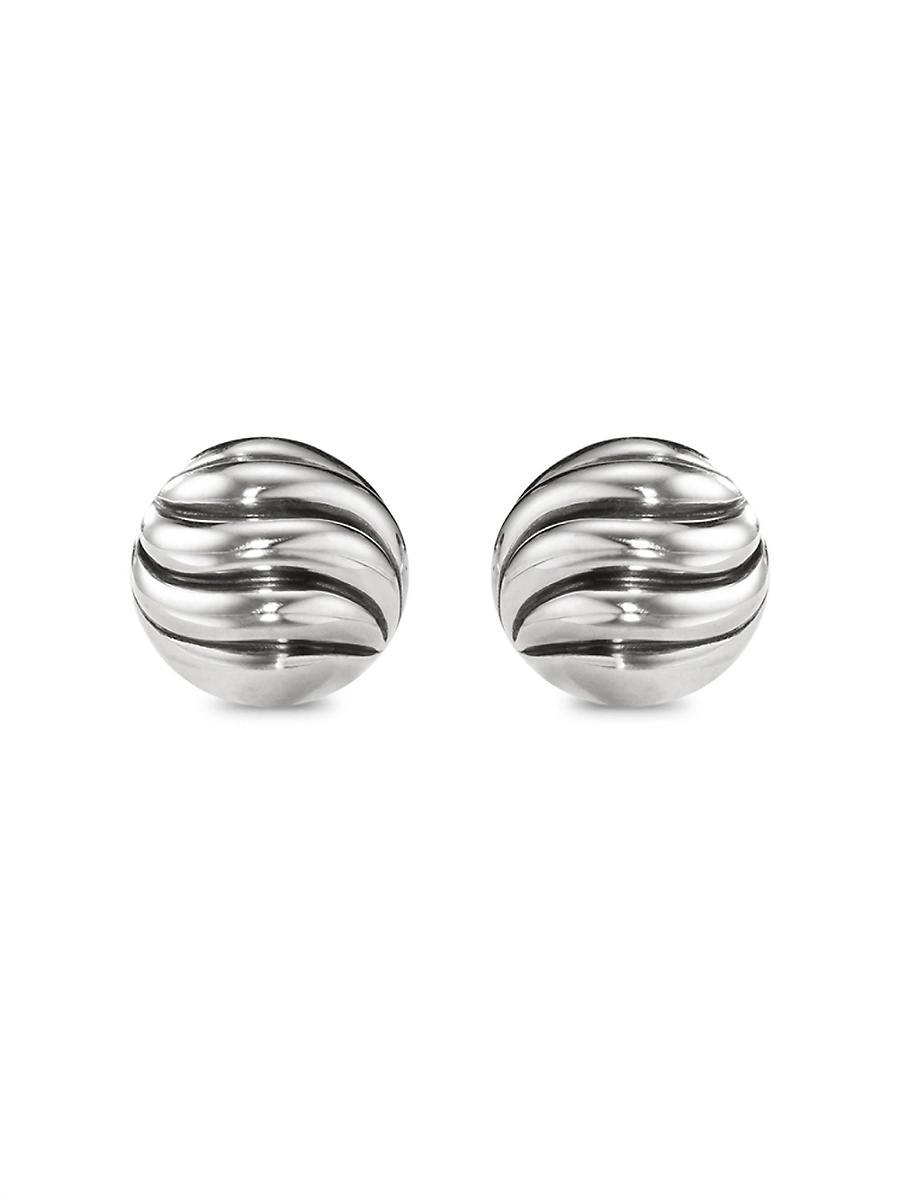 David Yurman Sculpted Cable Earrings, 8mm Product Image