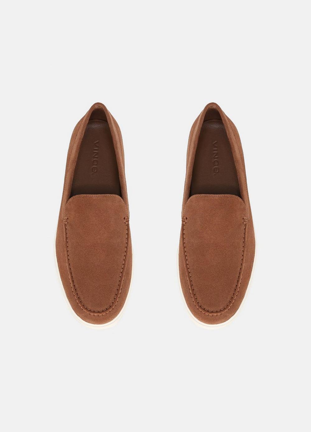 Mens Sonoma Suede Loafer, Lake Blue, Size 8 Vince Product Image