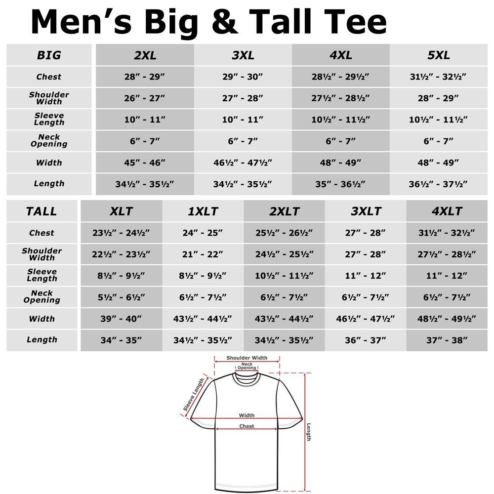 Big & Tall Disney Moana Heihei I'm In Charge Here Tee, Men's, Size: XLT, White Product Image