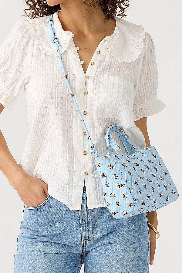 Vera Bradley Quilted Cotton Mini Hathaway Tote Bag Womens at Urban Outfitters Product Image