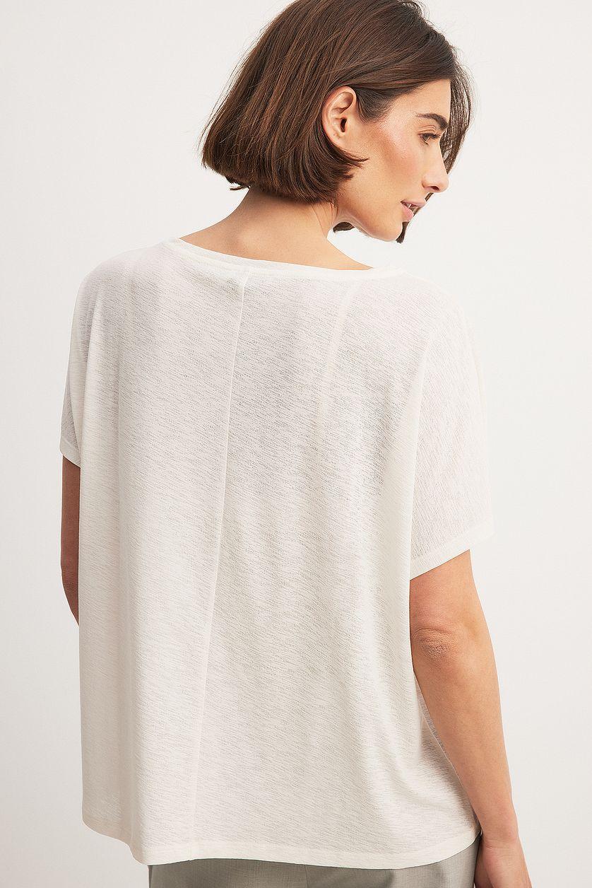 Sheer Kimono Sleeve T-shirt Product Image