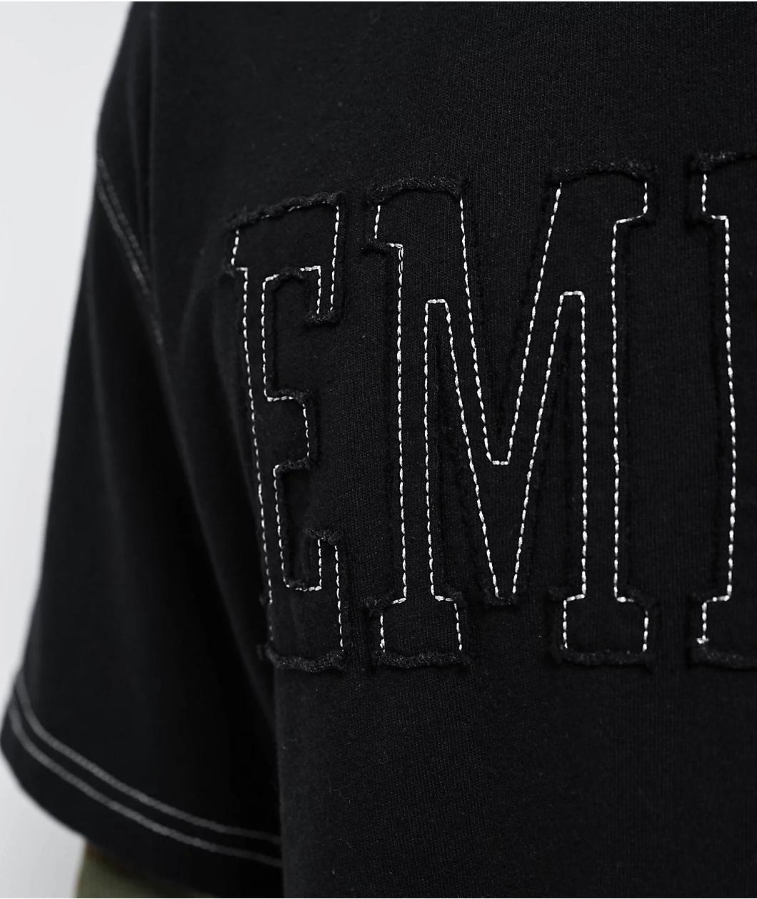 Empyre Loose Screw Black & Camo 2fer Long Sleeve T-Shirt Product Image