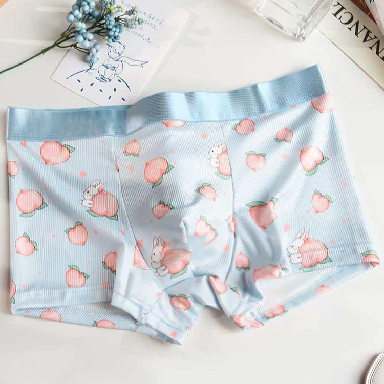 Cartoon Print Boxer Briefs / Set Product Image