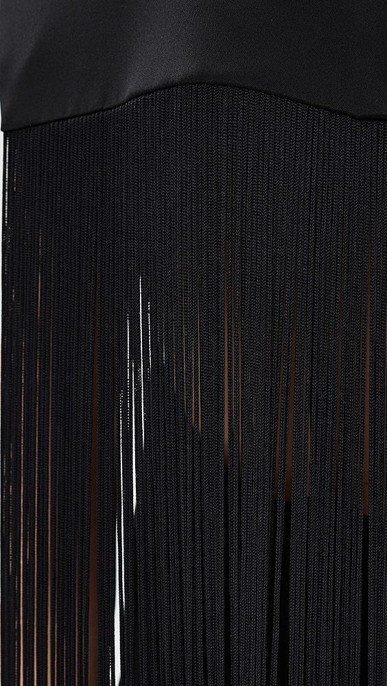 Tibi 4 Ply Silk Fringed Dress | Shopbop Product Image