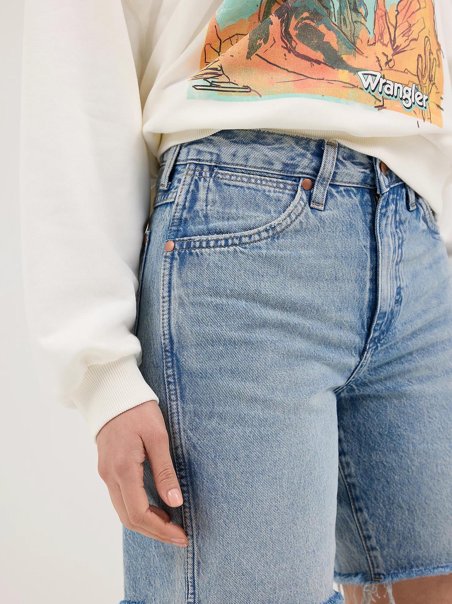 Women's Cowboy Longline Short | Women's SHORTS & SKIRTS | Wrangler® Product Image