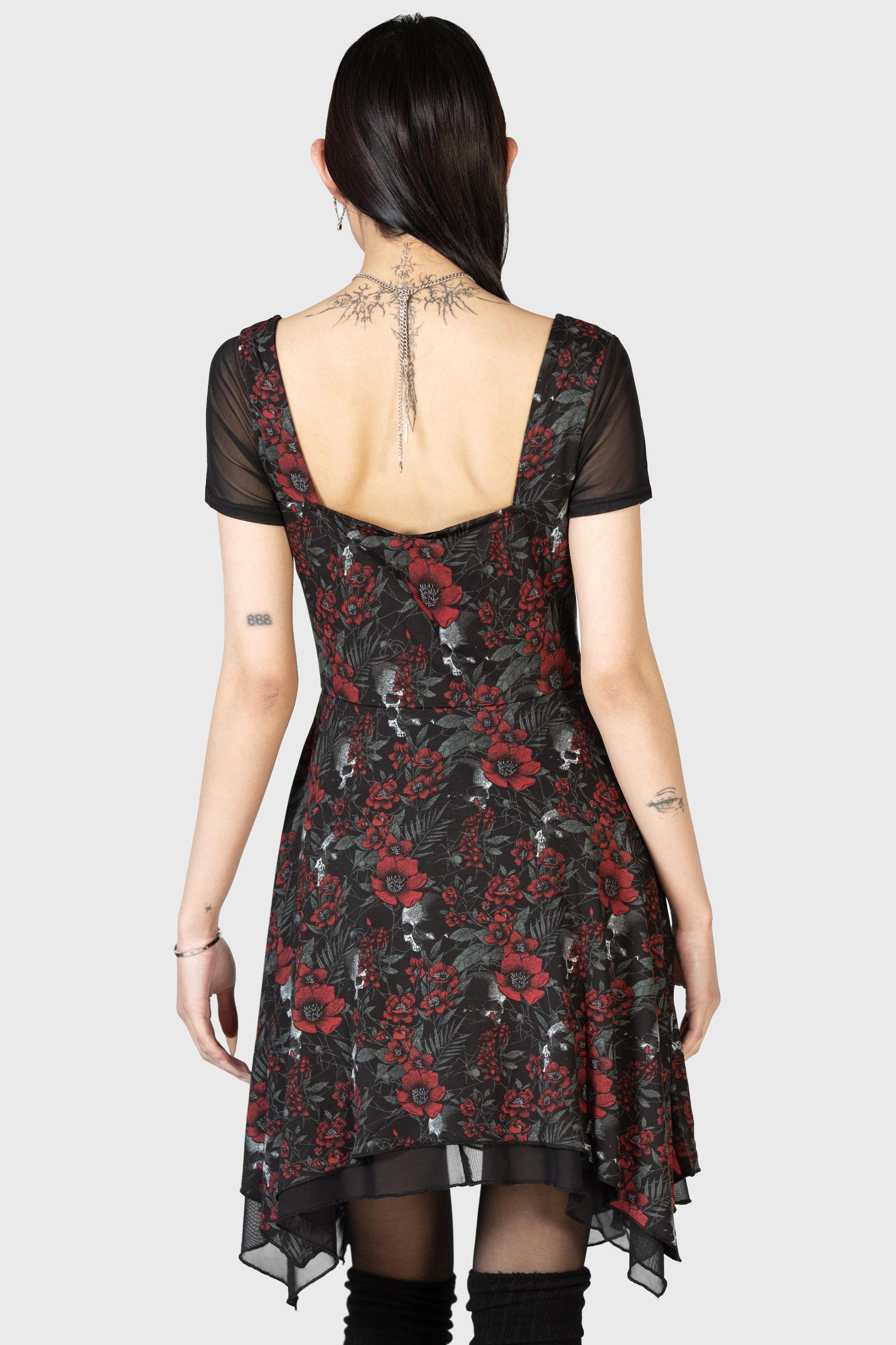 Crimson Decay Mini Dress - Resurrect Female Product Image