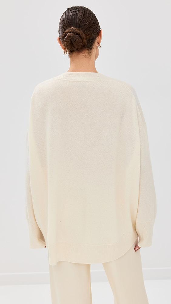 Sablyn Nylah Cashmere Slouchy V Neck Pullover | Shopbop Product Image