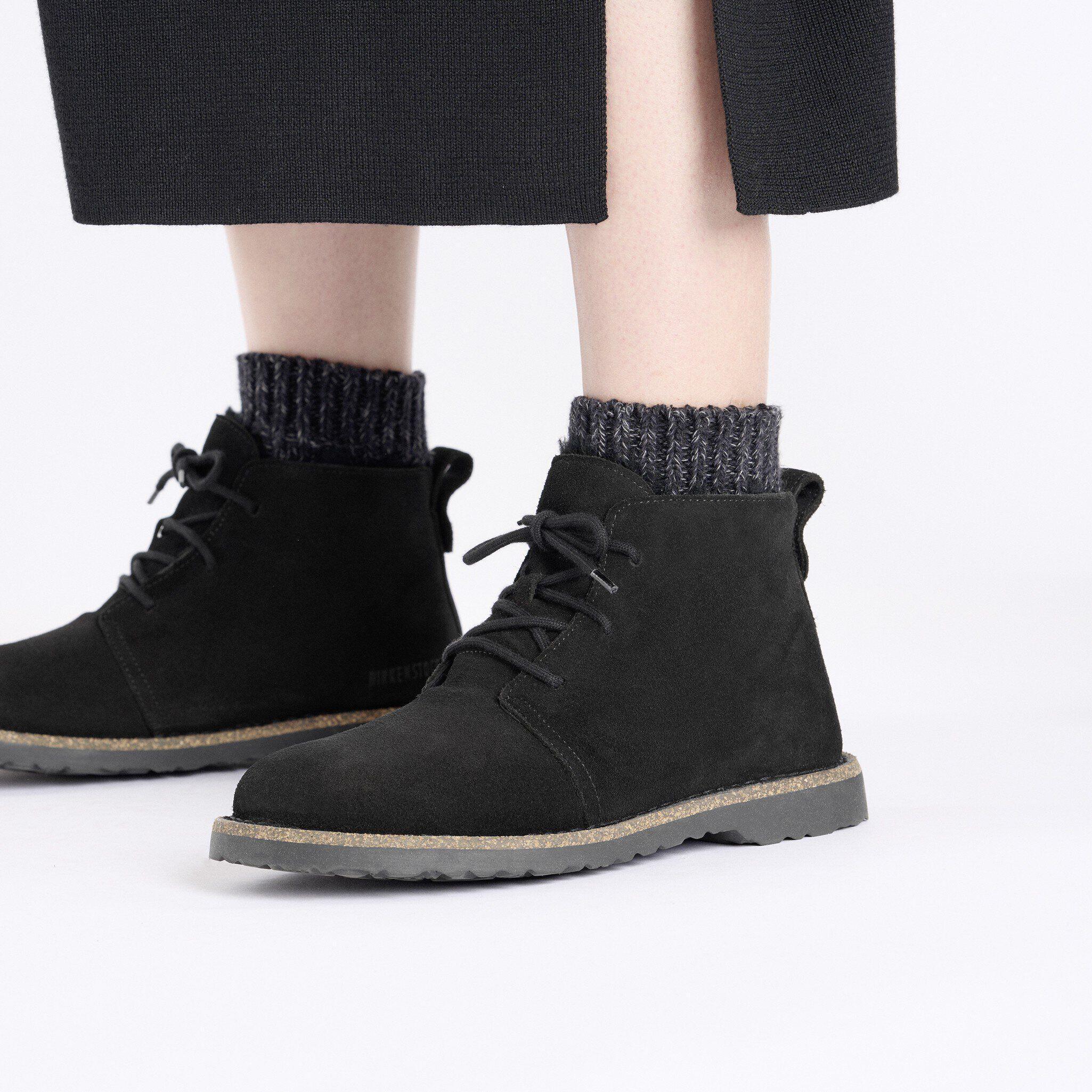 Uppsala Mid Shearling Suede Leather Product Image