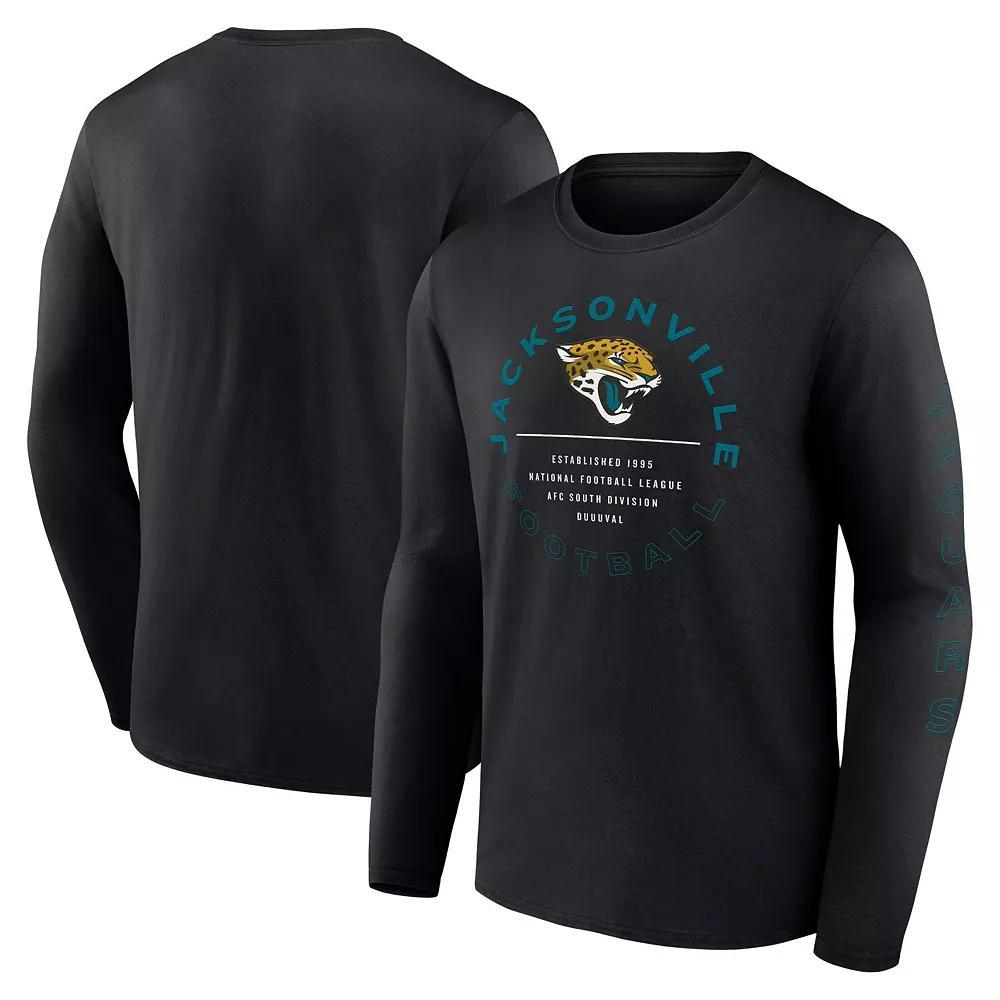 Men's Fanatics  Black New York Jets Big & Tall Vision Long Sleeve T-Shirt, Size: 2XB Product Image