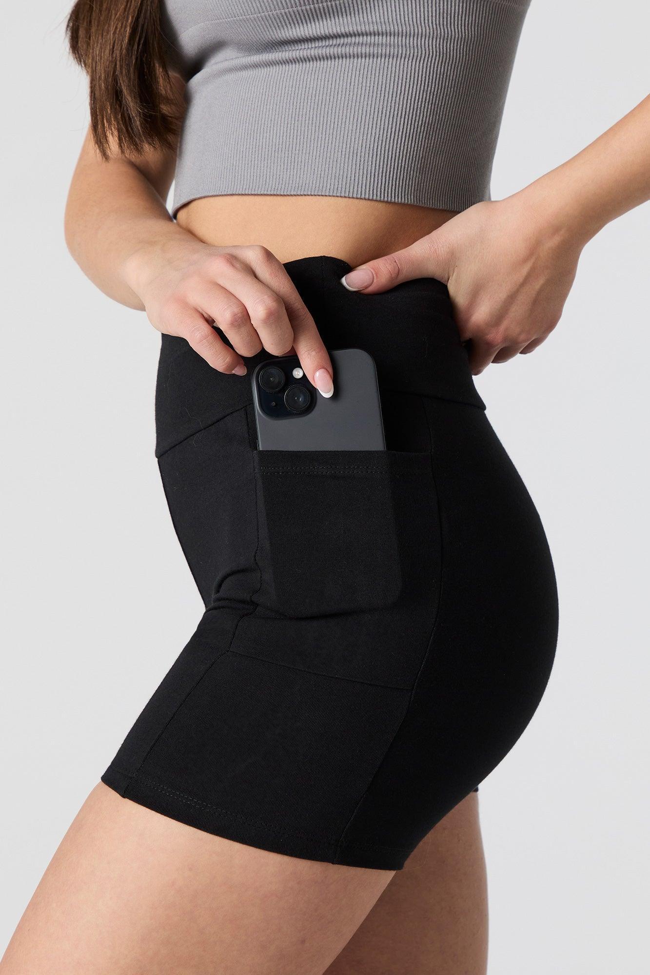 Pocketed Biker Short Female Product Image