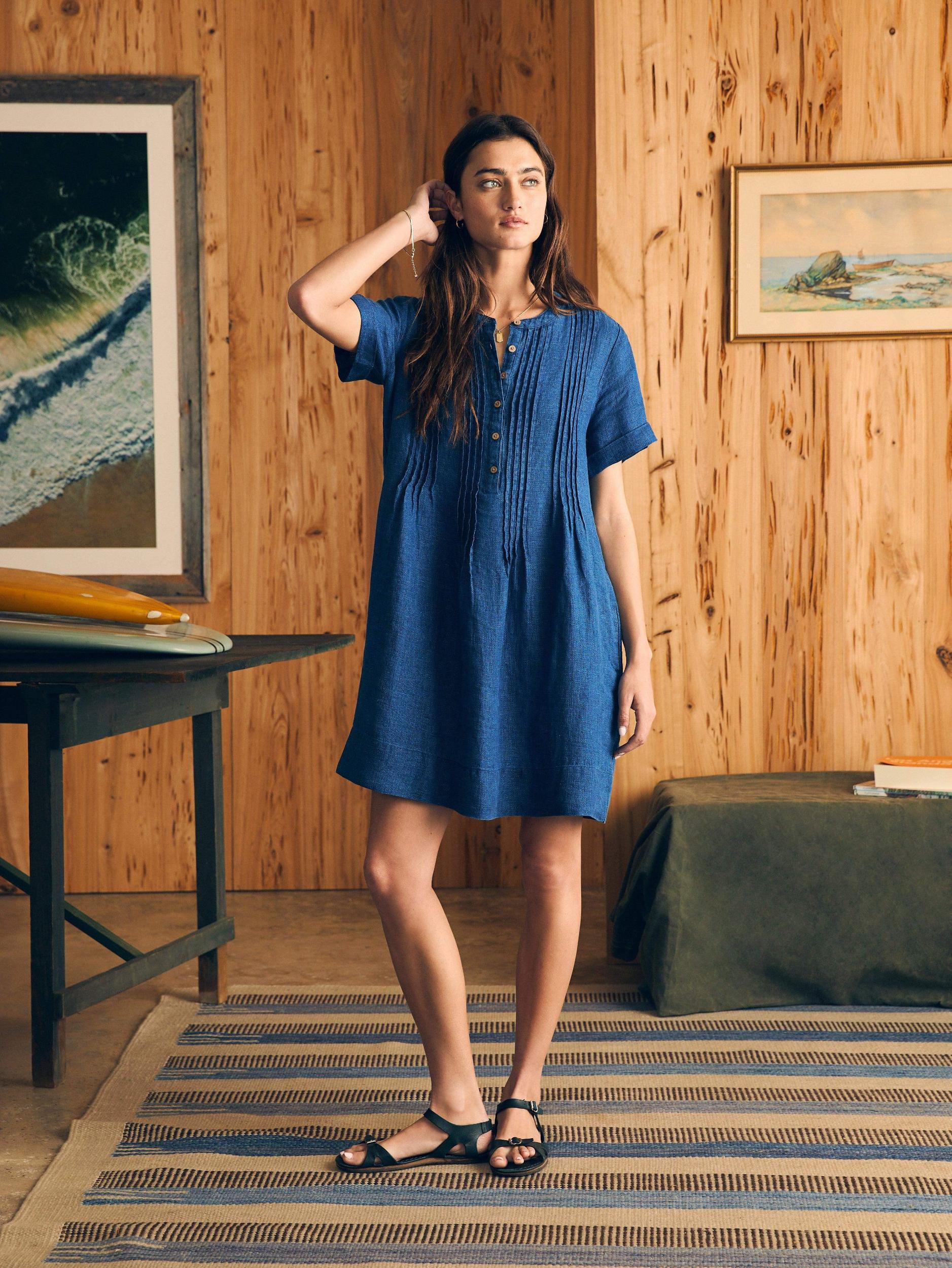 Gemina Dress - Indigo Female Product Image