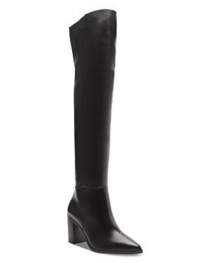 Womens Mikki Leather Over-the-Knee Boots Product Image