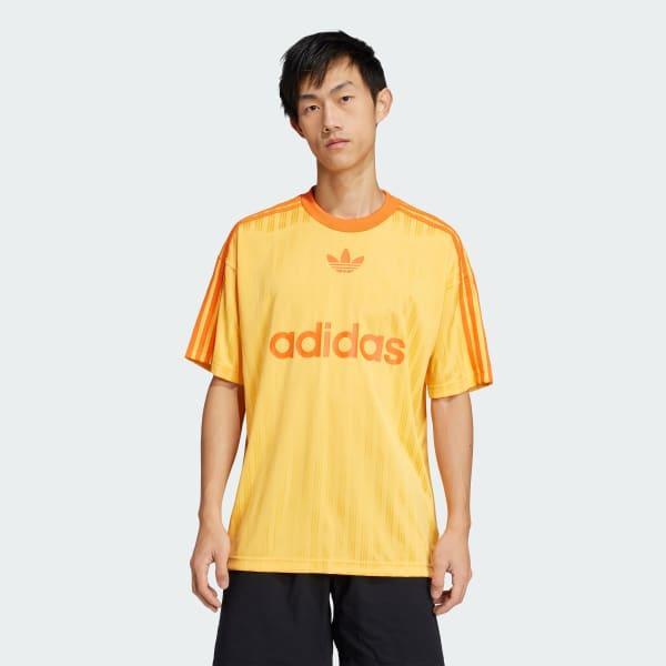 adidas Adicolor Tee Powder Yellow L Mens Product Image