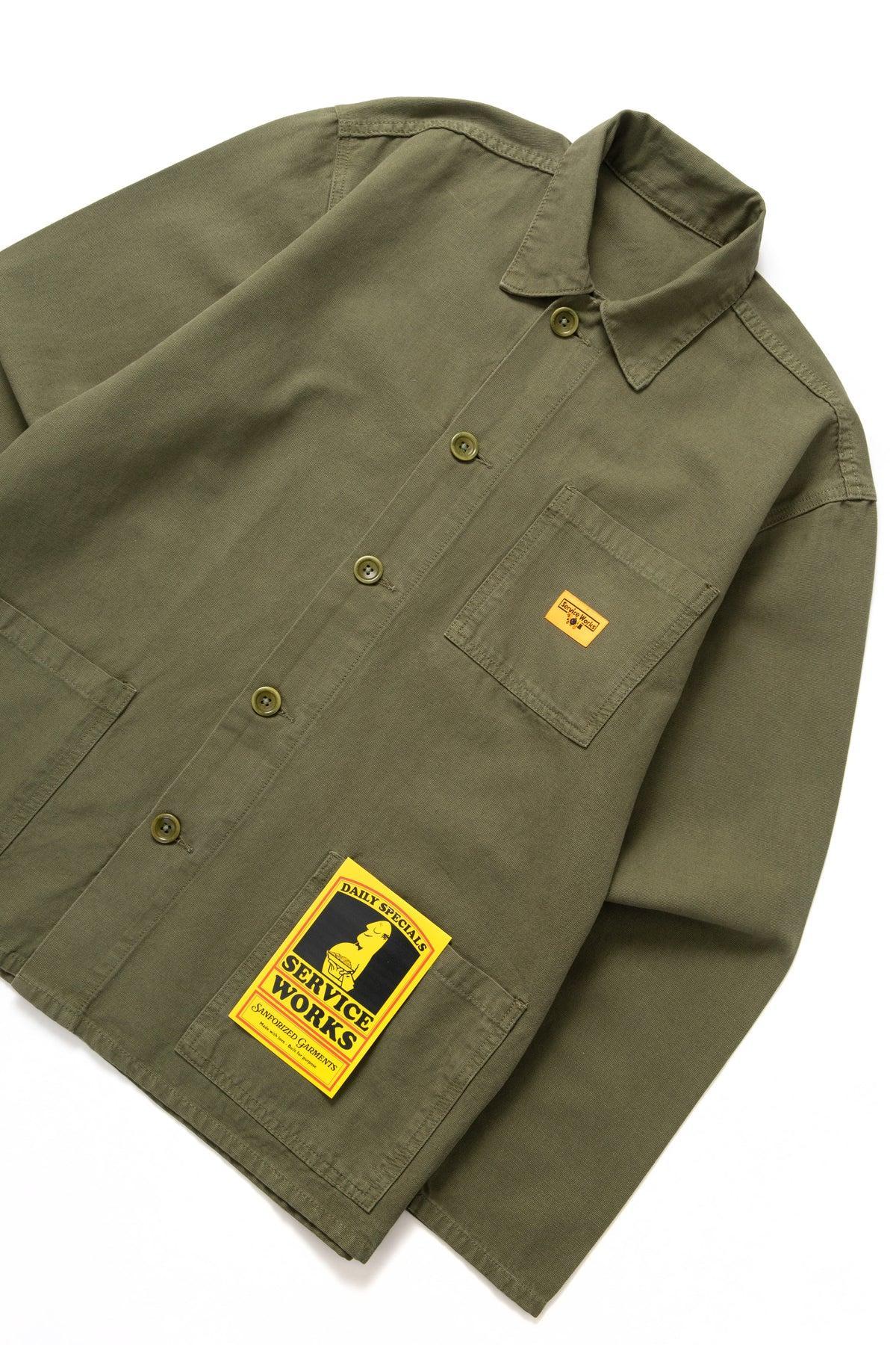 Service Works - Classic Chore Shirt - Olive Product Image