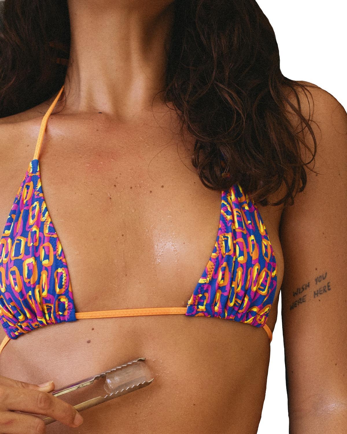 Bright Swimwear Women's Melody Triangle Bikini Top Product Image