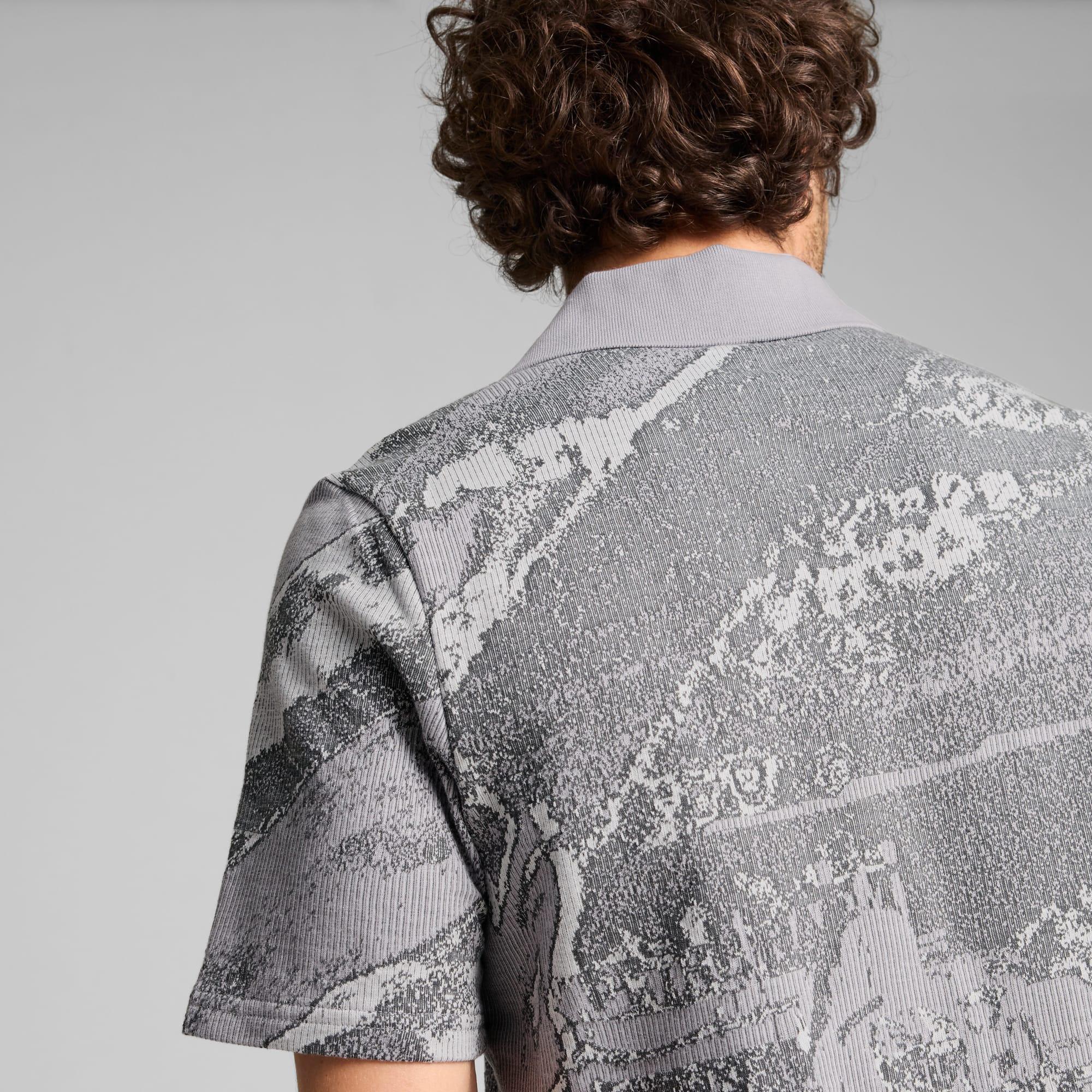 Mercedes-AMG Petronas F1® Men's Jacquard Polo Product Image
