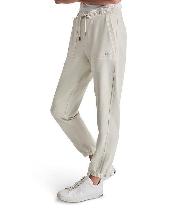 DKNY by Donna Karan Smocked Waistband Joggers Product Image